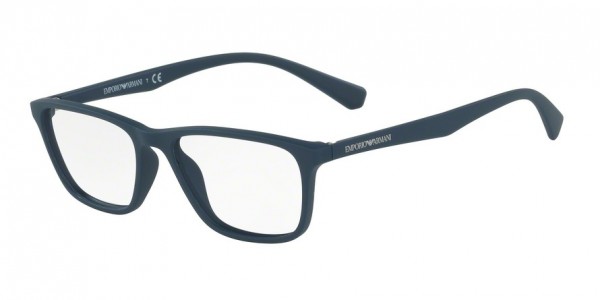 Emporio Armani EA3086 Eyeglasses, 5504 MATTE BLUE (BLUE)