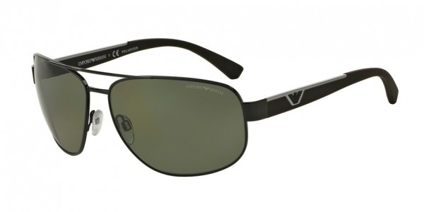 Emporio Armani EA2036 Sunglasses, 30149A BLACK (BLACK)