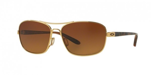 Oakley OO4116 SANCTUARY Sunglasses, 411603 POLISHED GOLD (GOLD)