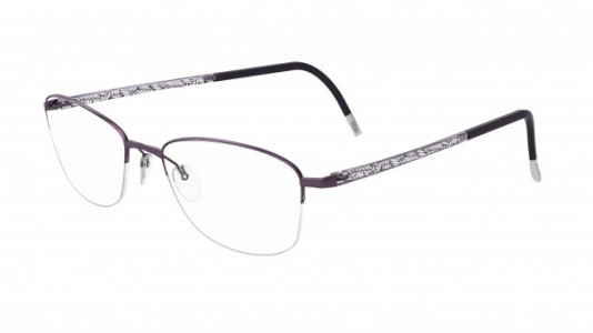 Silhouette Illusion Nylor 4492 Eyeglasses, 6054 Violet / Violet-Grey