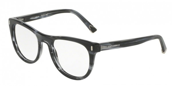 Dolce & Gabbana DG3248 Eyeglasses, 2924 STRIPED ANTHRACITE