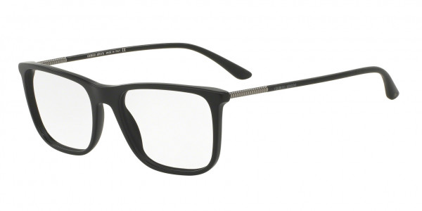 Giorgio Armani AR7101F Eyeglasses, 5042 MATTE BLACK (BLACK)