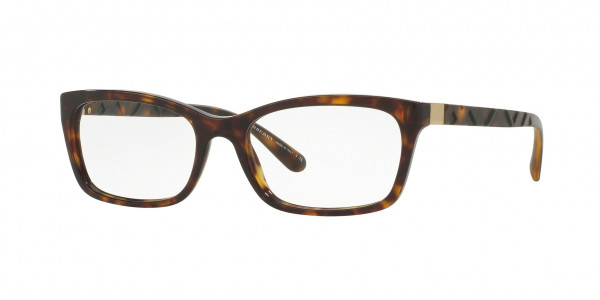 Burberry BE2220 Eyeglasses, 3002 DARK HAVANA (BROWN)