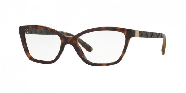 Burberry BE2221F Eyeglasses, 3002 DARK HAVANA (HAVANA)