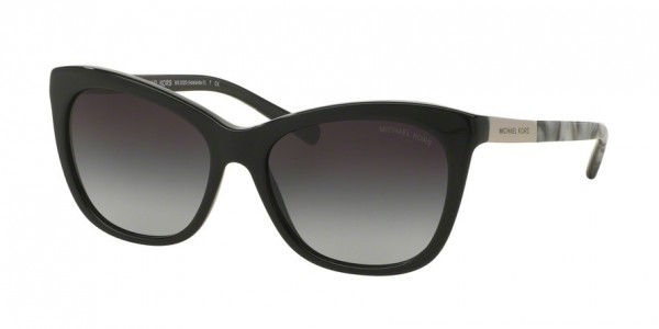 Michael Kors MK2020F ADELAIDE II Sunglasses, 312011 BLACK METALLIC BLACK MARBLE (BLACK)