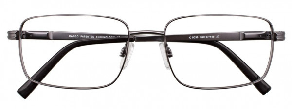Cargo C5038 Eyeglasses, 020 - Satin Grey