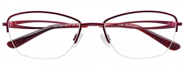 MDX S3320 Eyeglasses, 030 - Shiny Red & Light Pink
