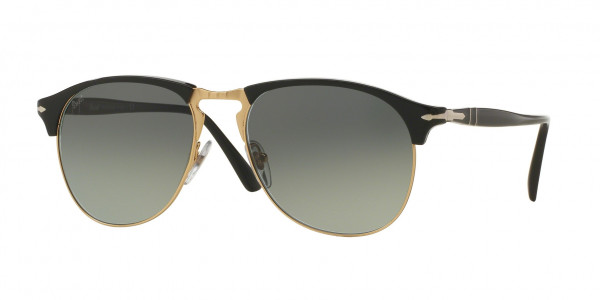 Persol PO8649S Sunglasses, 95/71 BLACK (BLACK)