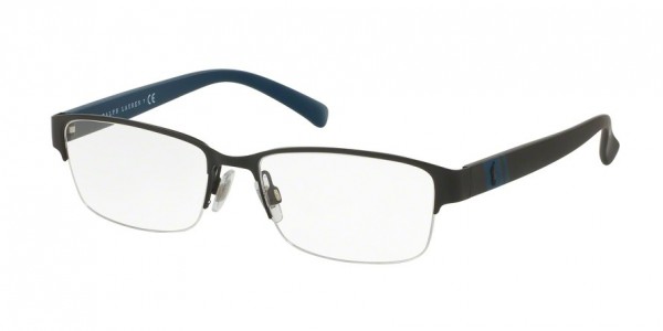 Polo PH1162 Eyeglasses, 9038 MATTE BLACK (BLACK)