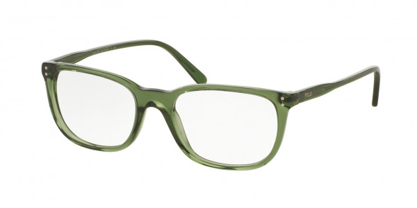 Polo PH2156 Eyeglasses, 5036 SHINY SEMI TRASP BOTTOL GRREN (GREEN)