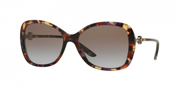 Versace VE4303 Sunglasses, 516168 HAVANA TRASP FANTASY VIOLET (BROWN)