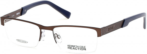 Kenneth Cole Reaction KC0783 Eyeglasses, 049 - Matte Dark Brown