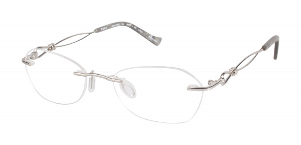 Tura R123C Eyeglasses, Silver (SIL)