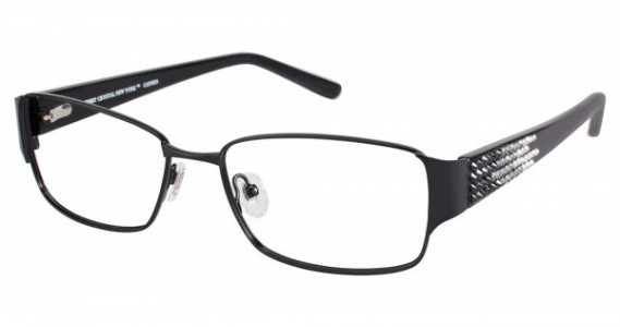 Jimmy Crystal CANNES Eyeglasses, BLACK
