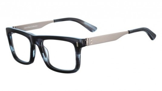 Calvin Klein CK8015 Eyeglasses, (470) SLATE HORN