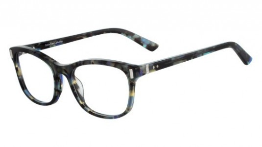 Calvin Klein CK8534 Eyeglasses, (422) CYAN BLUE TORTOISE
