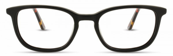 Adin Thomas AT-332 Eyeglasses, 2 - Matte Black / Citrus Tortoise