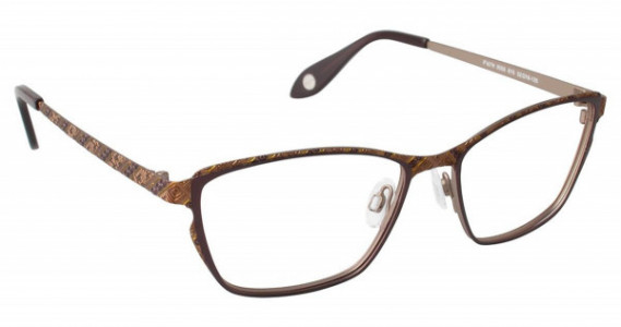 Fysh UK FYSH 3550 Eyeglasses, (615) BROWN