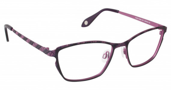 Fysh UK FYSH 3550 Eyeglasses, (617) PURPLE