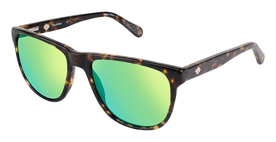 Sperry Top-Sider Seaford Sunglasses, C02 TORTOISE (SOFT BRONZE FLASH)