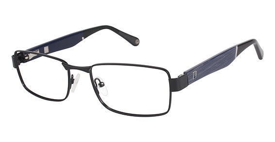 Sperry Top-Sider Provincetown Eyeglasses, C01 MATTE BLACK/NVY