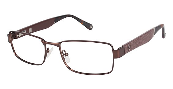 Sperry Top-Sider Provincetown Eyeglasses, C02 MATTE BROWN