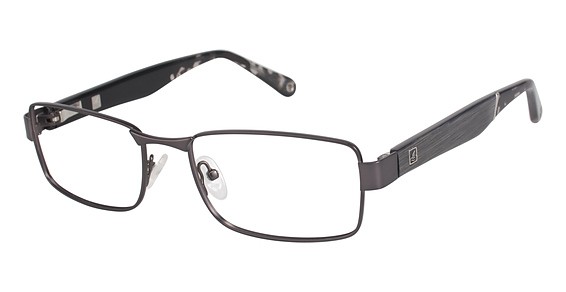 Sperry Top-Sider Provincetown Eyeglasses, C03 MATTE GUN/BLACK