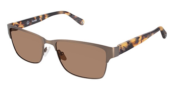 Sperry Top-Sider Duxbury Sunglasses, C02 BROWN/TORTOISE (DARK BROWN)