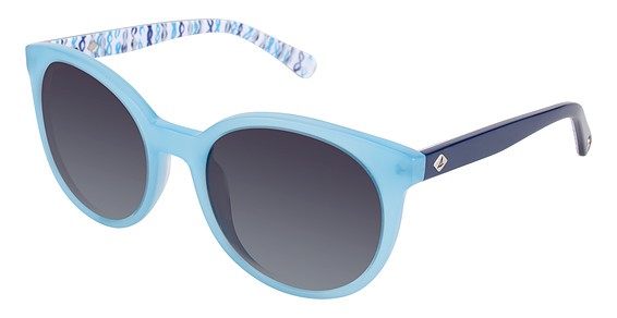 Sperry Top-Sider Castine Sunglasses, C03 BLUE/BLUE (Dark Grey Gradient)