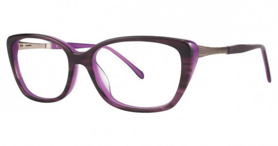 Modern Art A379 Eyeglasses, plum