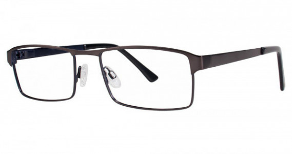 Modz MX934 Eyeglasses, Matte Gunmetal/Navy
