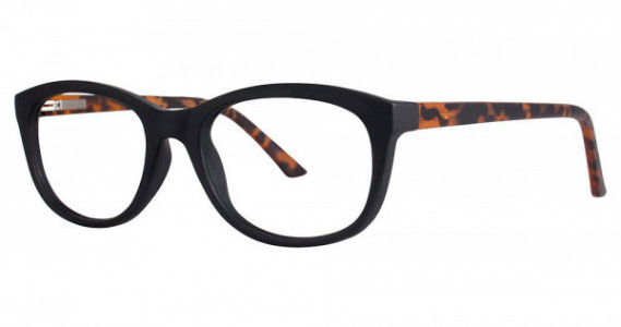 Modern Optical RELAX Eyeglasses, Black/Tortoise Matte
