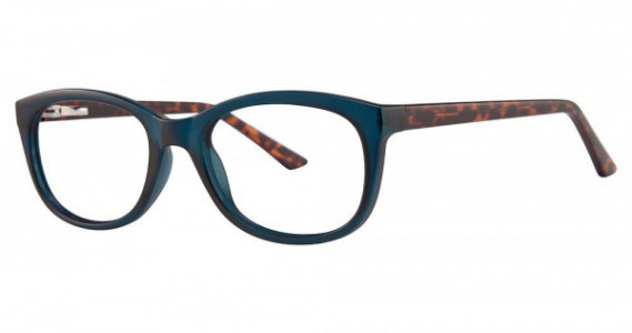 Modern Optical RELAX Eyeglasses, Teal/Tortoise Matte