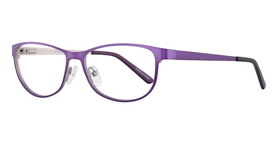 Fashiontabulous 10x242 Eyeglasses, purple/silver