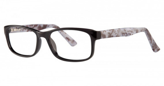 Modern Optical TANGLE Eyeglasses, Black/White