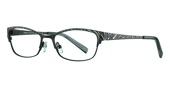 Adrienne Vittadini AV540S Eyeglasses, Gun/Mblk
