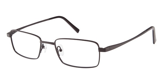 Van Heusen H127 Eyeglasses, BLK Blk