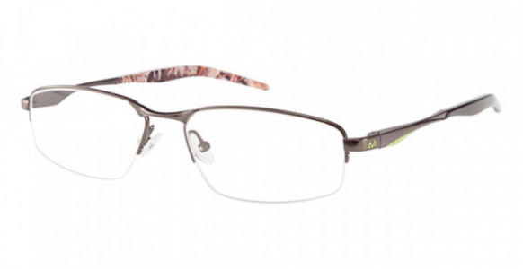 Realtree Eyewear R495 Eyeglasses, Gunmetal