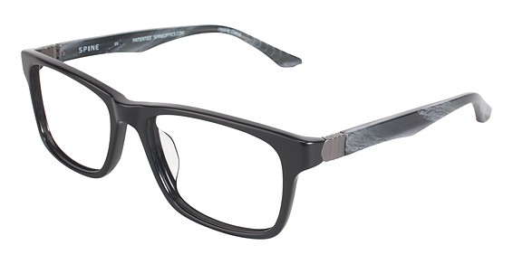 Spine SP5006 Eyeglasses, Black 001