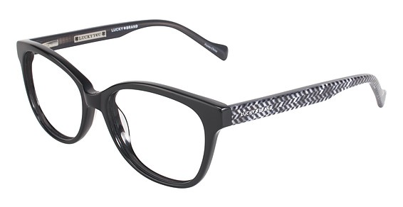 Lucky Brand D205 Eyeglasses, Black
