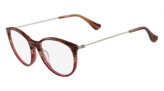 Calvin Klein CK5928 Eyeglasses, (203) STRIPED BROWN ROSE
