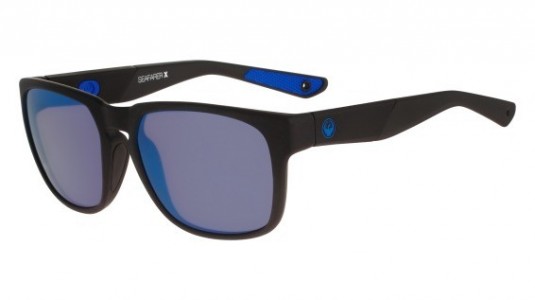 Dragon DR SEAFARER Sunglasses, (040) MATTE BLACK-BLUE ION