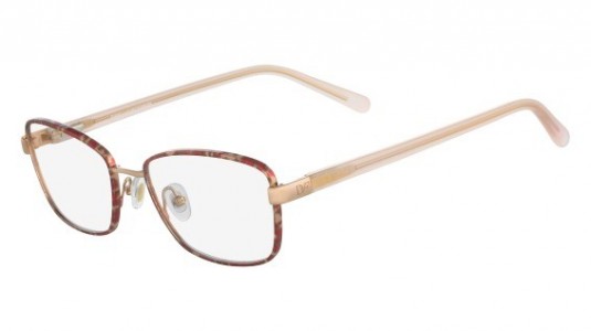 Diane Von Furstenberg DVF8052 Eyeglasses, (614) RED