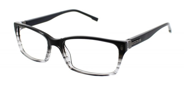 IZOD 6001 Eyeglasses, Black Fade