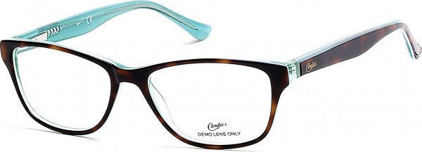 Candie's Eyes CA0136 Eyeglasses, 056 - Havana/Monocolor / Havana/Monocolor
