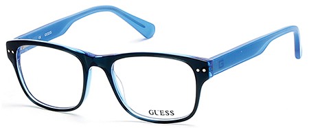 Guess GU-1893 Eyeglasses, 090 - Shiny Blue