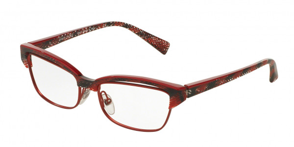 Alain Mikli A03056 Eyeglasses, D011 RED-CHEVRON RED (RED)