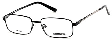 Harley-Davidson HD0747 Eyeglasses, 002 - Matte Black