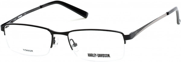 Harley-Davidson HD0748 Eyeglasses, 002 - Matte Black