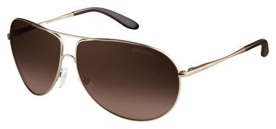 Carrera New Gipsy Sunglasses, 0AOZ(J6) Semi Matte Gold